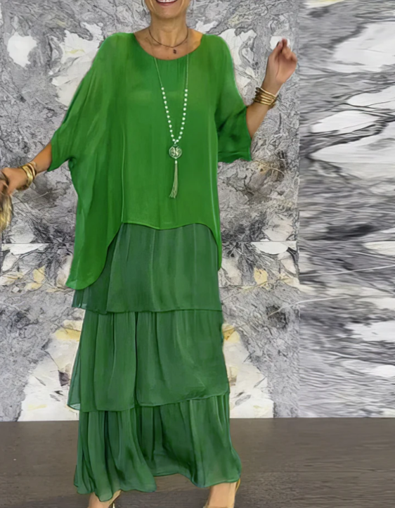 VESTIDO VOLANTES FABIANA
