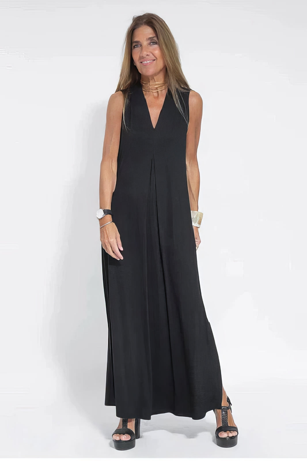VESTIDO LARGO BELÉN + CÁRDIGAN A JUEGO DE REGALO
