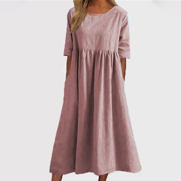 VESTIDO CASUAL ROSA