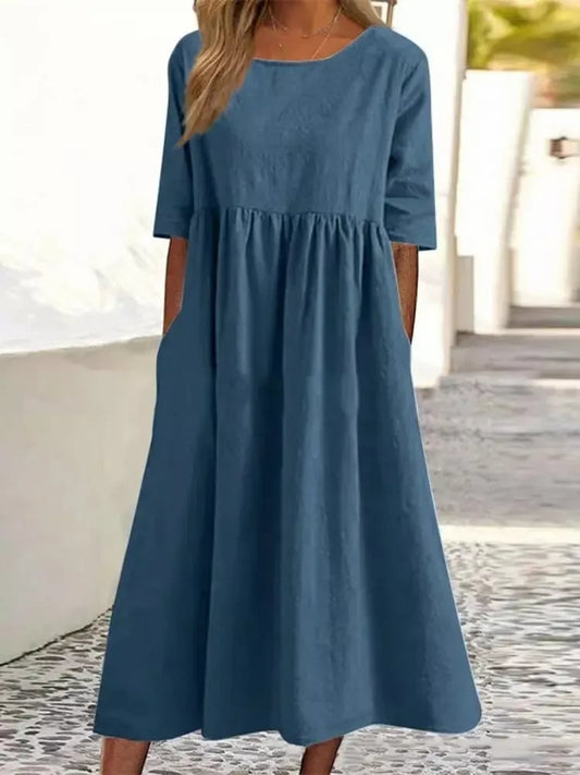 VESTIDO CASUAL ROSA