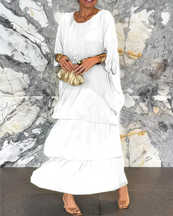 VESTIDO VOLANTES FABIANA