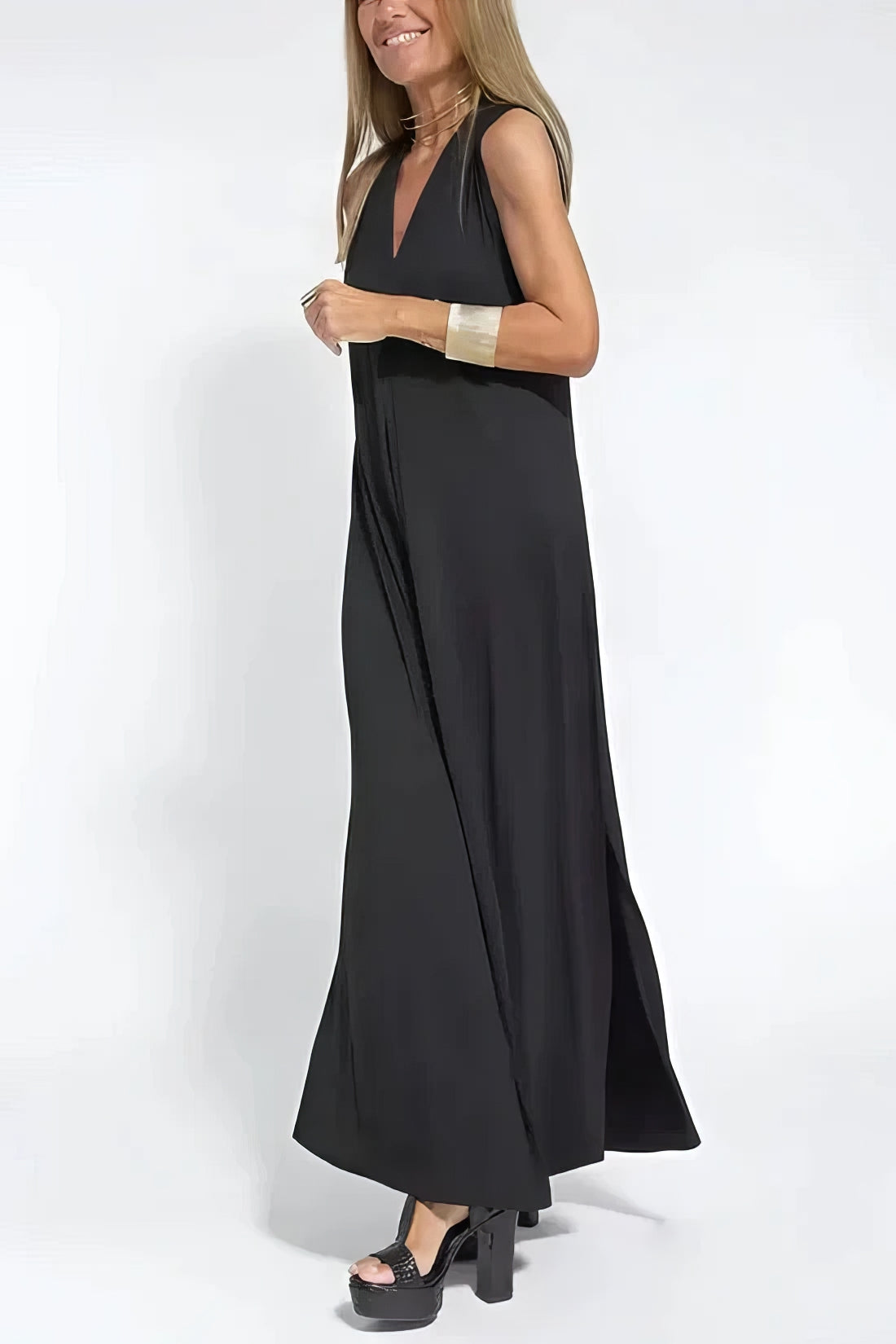 VESTIDO LARGO BELÉN + CÁRDIGAN A JUEGO DE REGALO