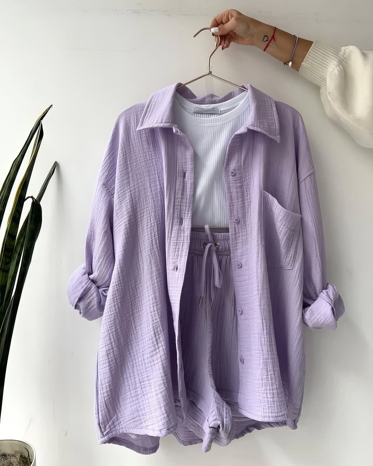 SET PRIMAVERA CAMISA Y SHORT